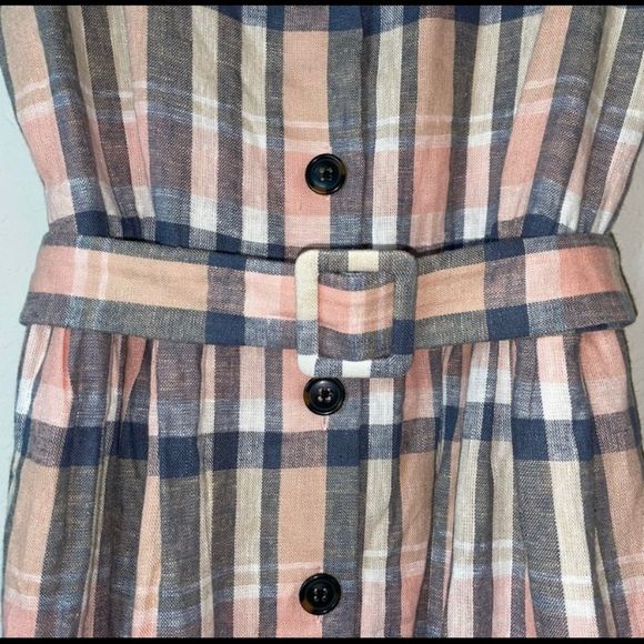 Gal Meets Glam Peyton Linen Dress size 8 - Picture 6 of 6